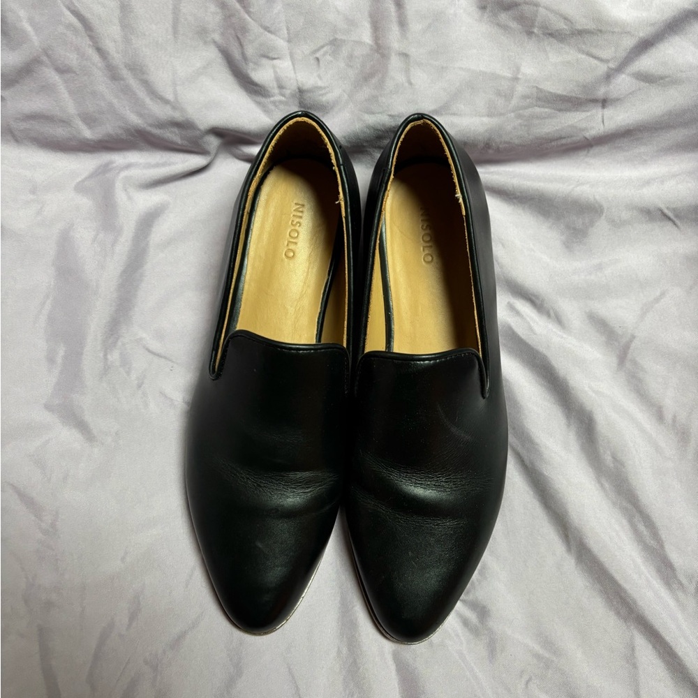 Nisolo Everyday Slip On Loafer - Black